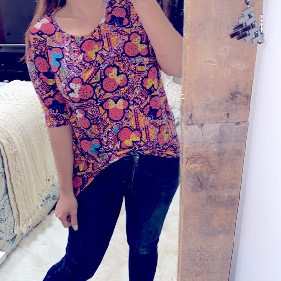 Lularoe Disney Irma top size xsmall - Picture 4 of 8